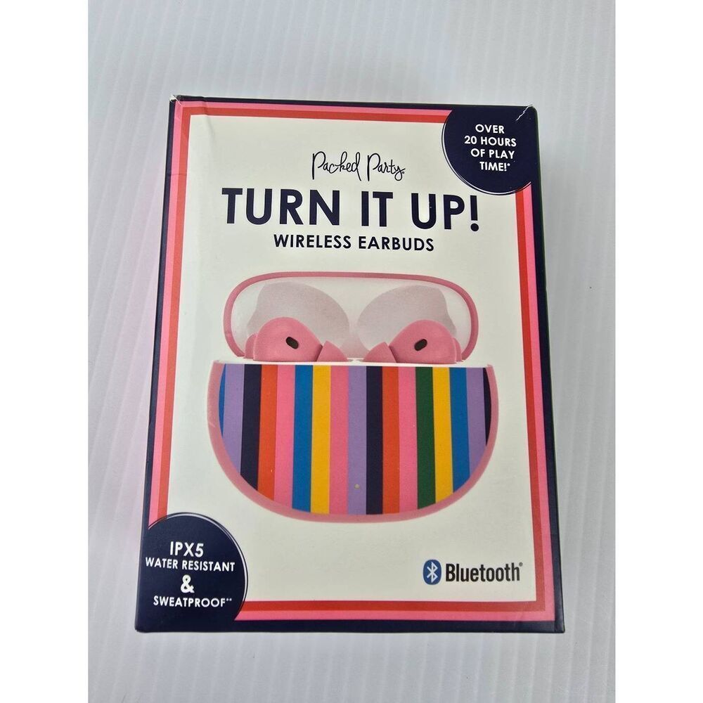 Packed Party Wireless Earbuds New